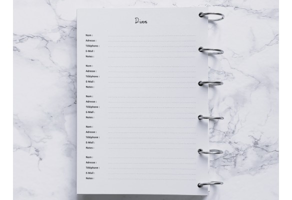 Divers (Répertoire) - A6