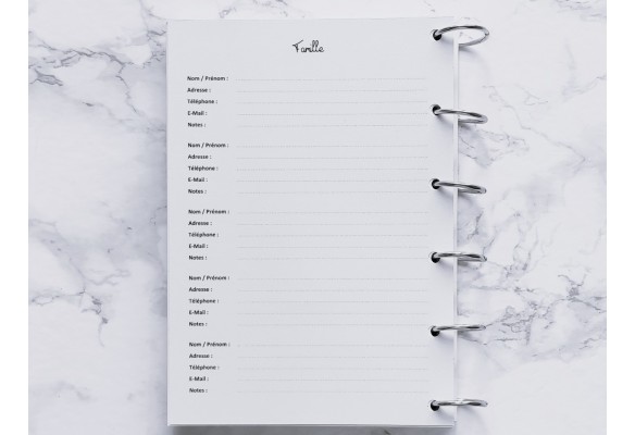 Famille (Répertoire) - A6