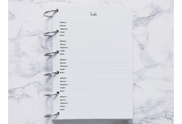 Santé (Répertoire) - A6