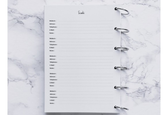 Santé (Répertoire) - A6