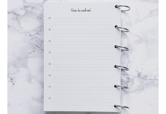 Idées de week-end - A4