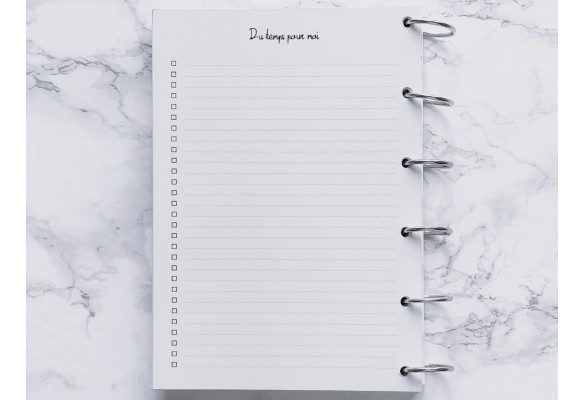 Du temps pour moi - A4