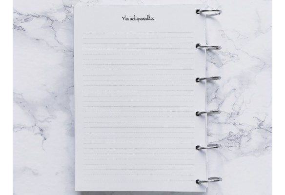 Mes indispensables - A4