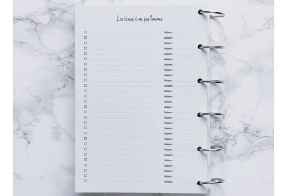 Les séries à ne pas louper - A4