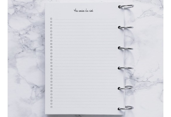 Mes envies de ciné - A4