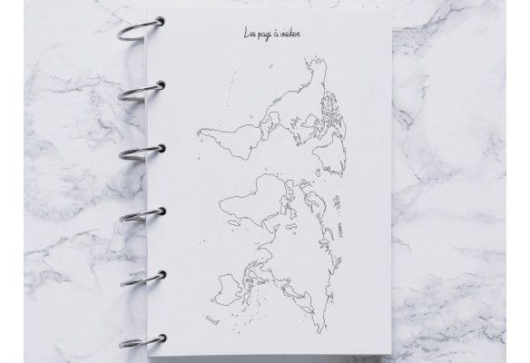 Les pays à visiter - A4