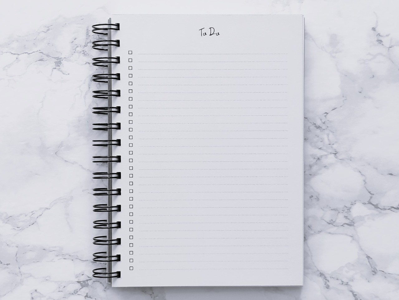 Carnet To Do list - Vie pratique