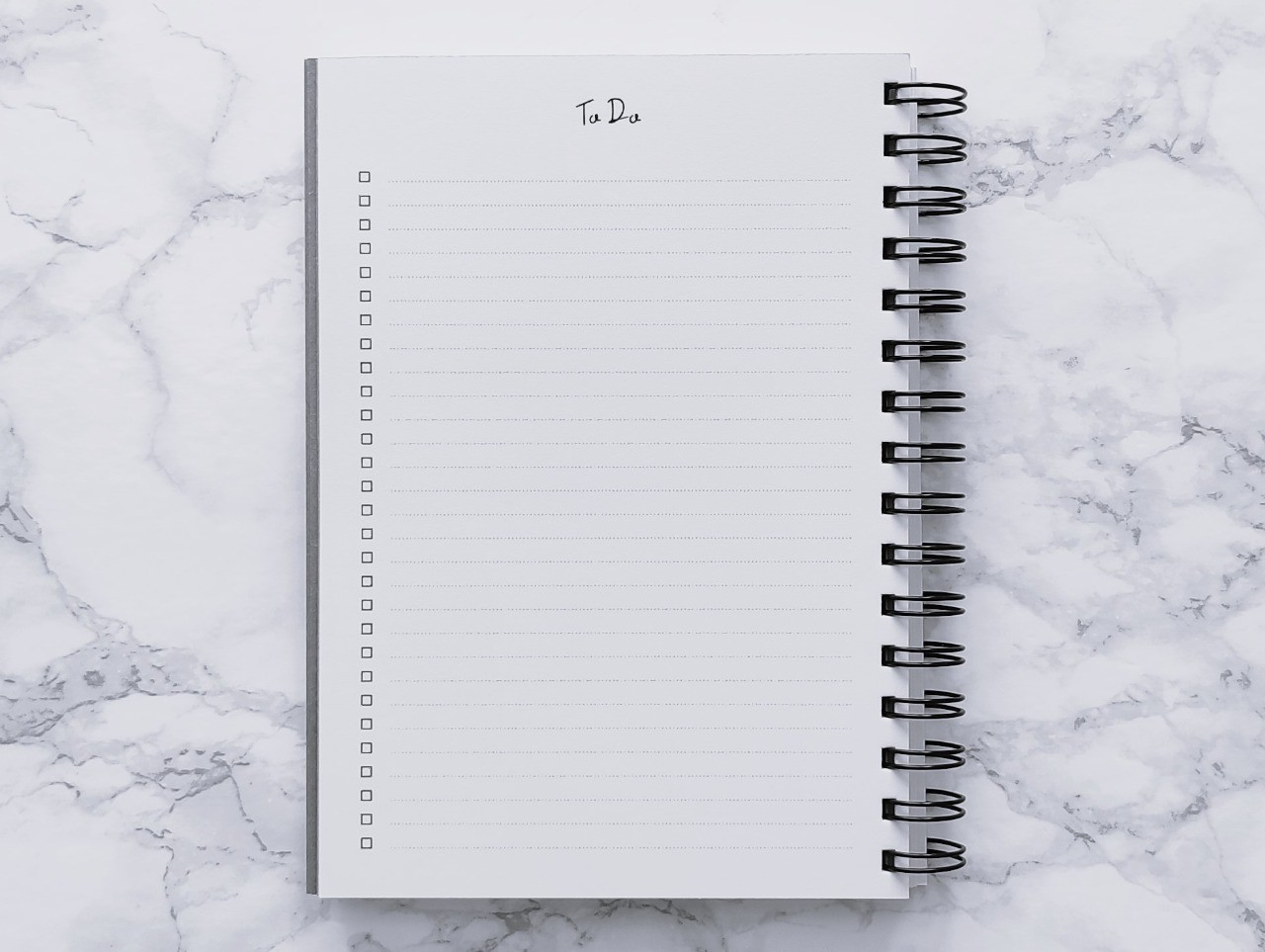 Carnet To Do list - Vie pratique
