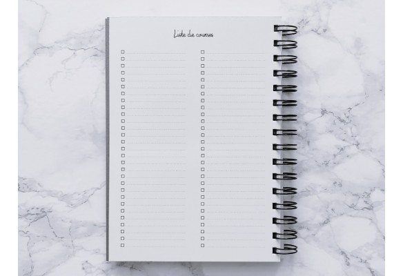 Carnet Liste de courses - Vie pratique