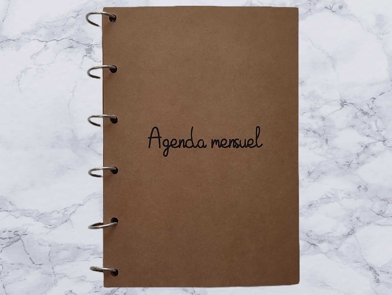 Séparation Agenda mensuel - A6