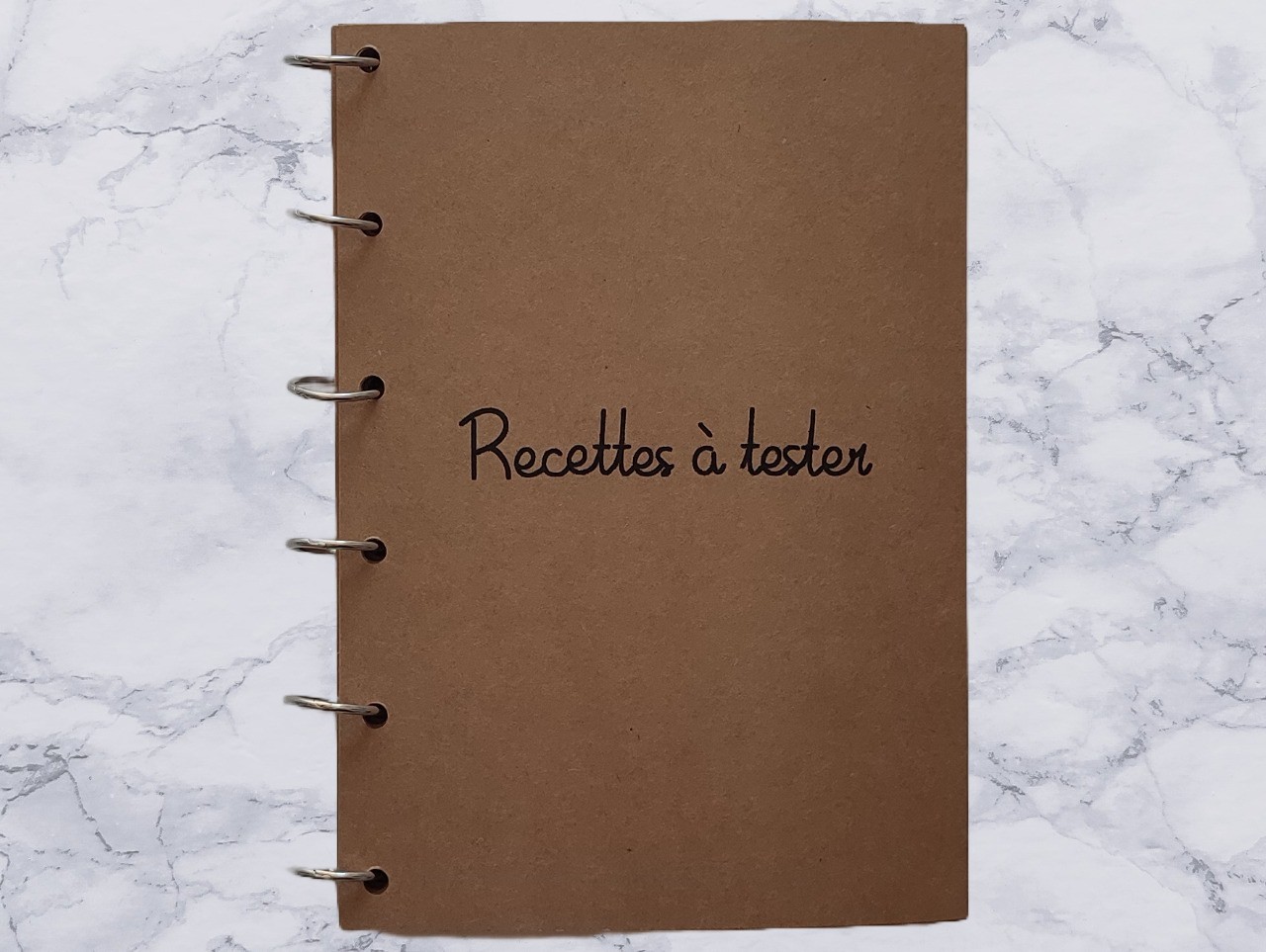 Séparation Recettes à tester - Bujo