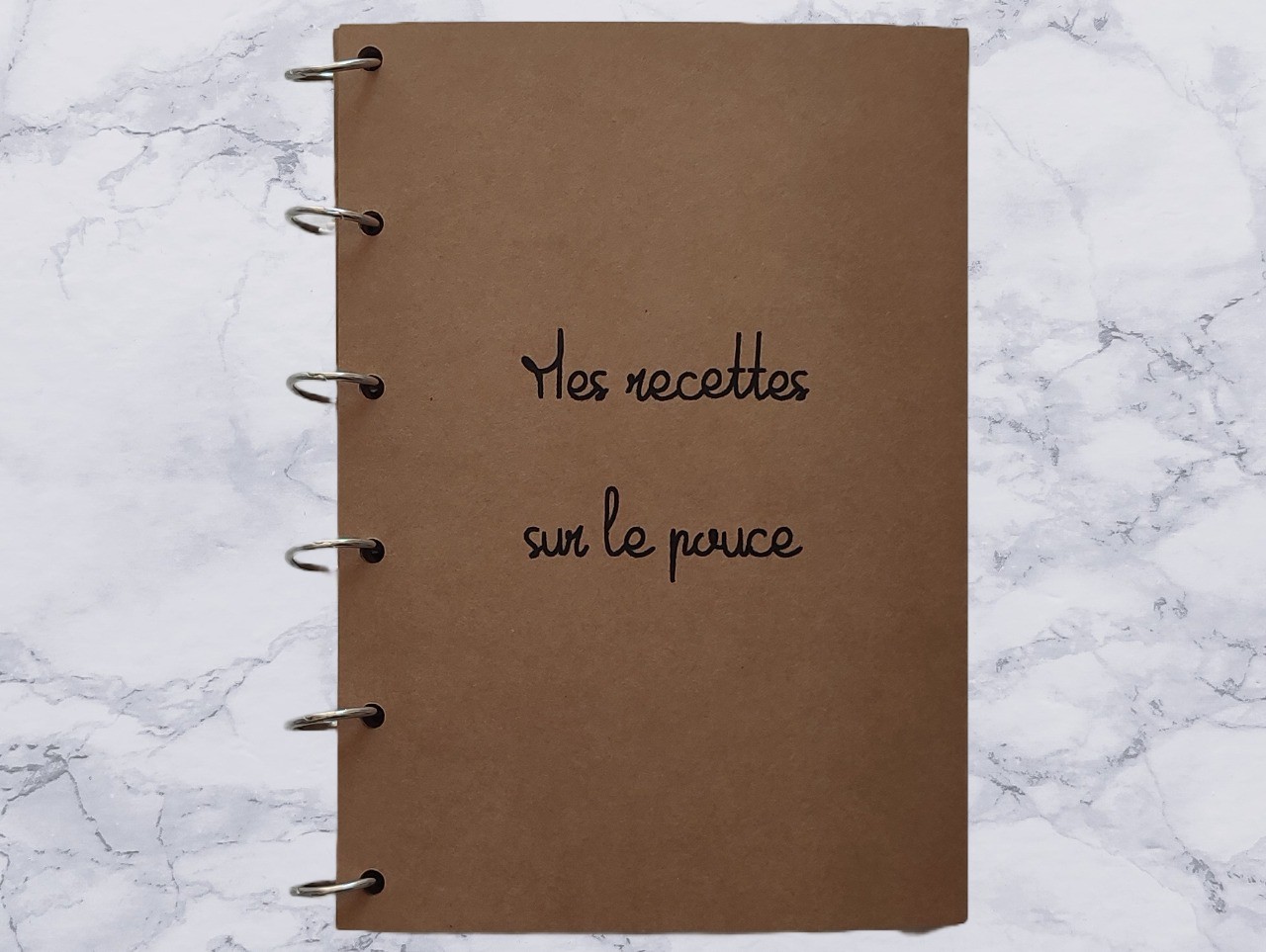 Séparation Mes recettes sur le pouce - Bujo