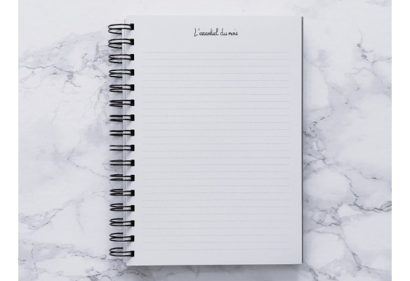 Agenda Mensuel - L'essentiel