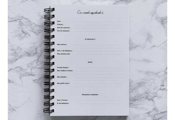 Carnet L'Essentiel - Vie pratique