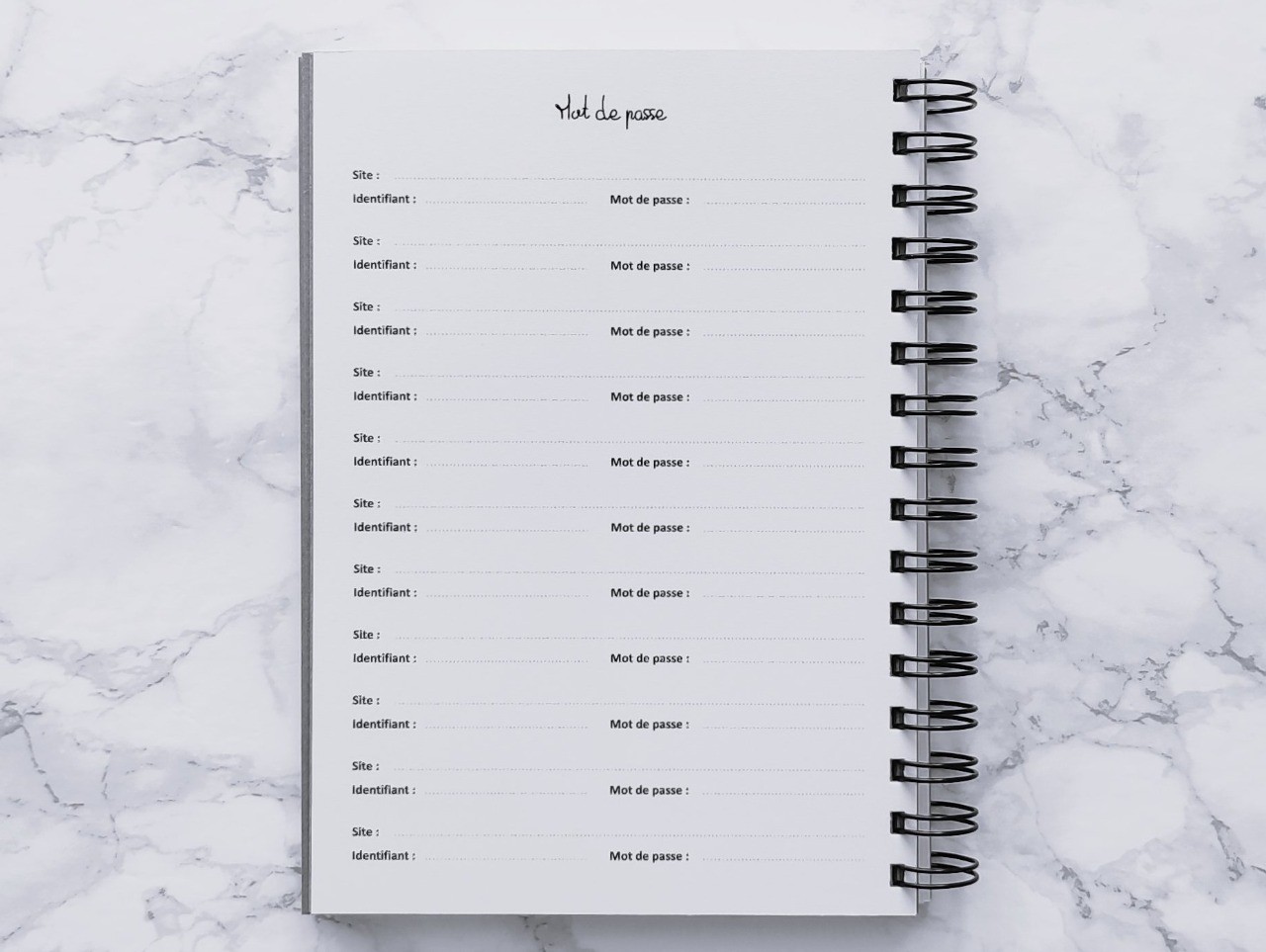 Carnet L'Essentiel - Vie pratique