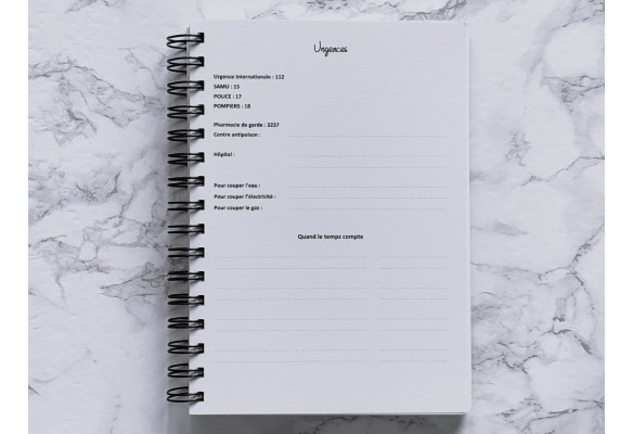 Carnet L'Essentiel - Vie pratique