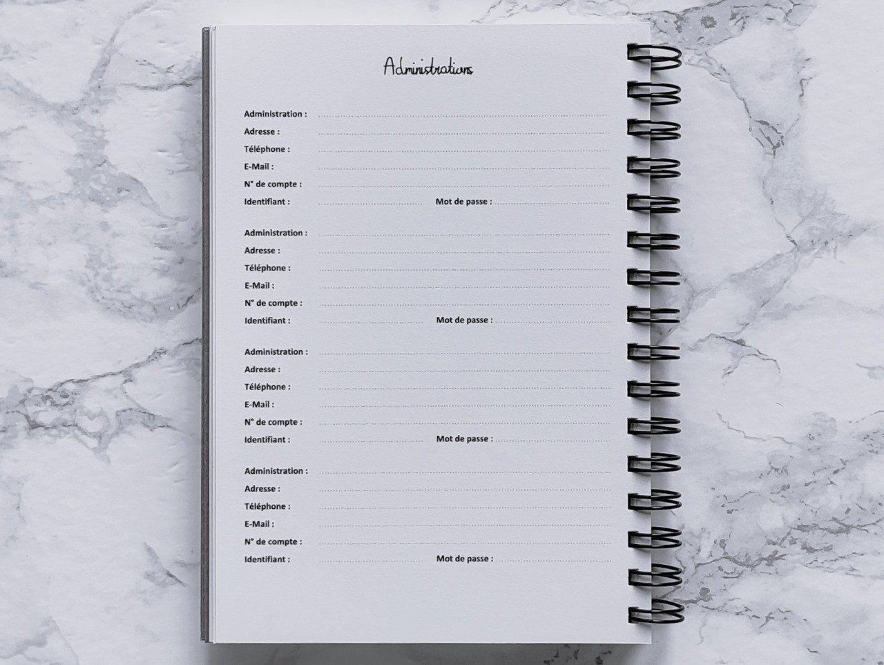 Carnet L'Essentiel - Vie pratique