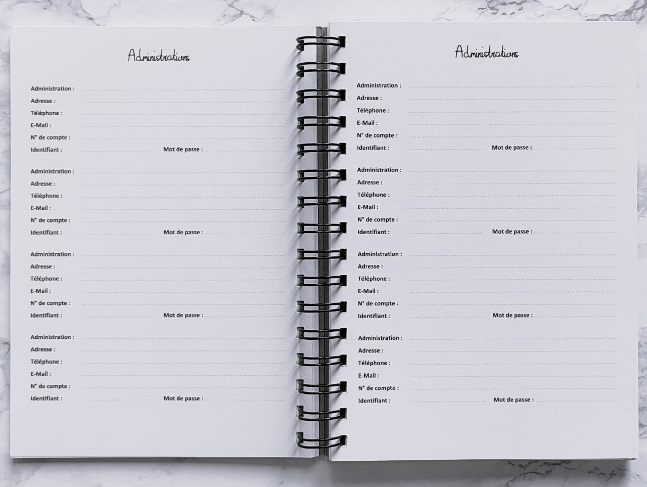 Carnet L'Essentiel - Vie pratique