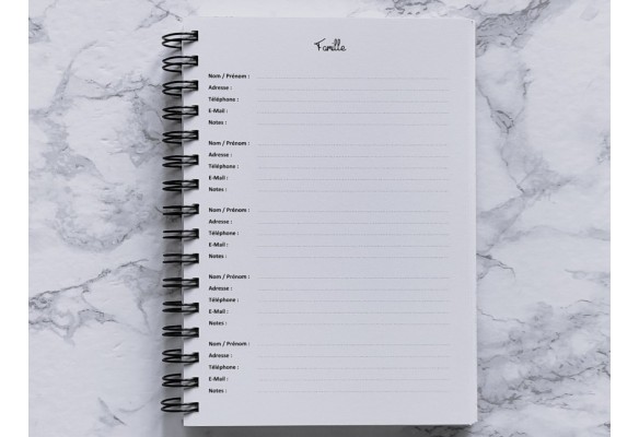 Carnet L'Essentiel - Vie pratique