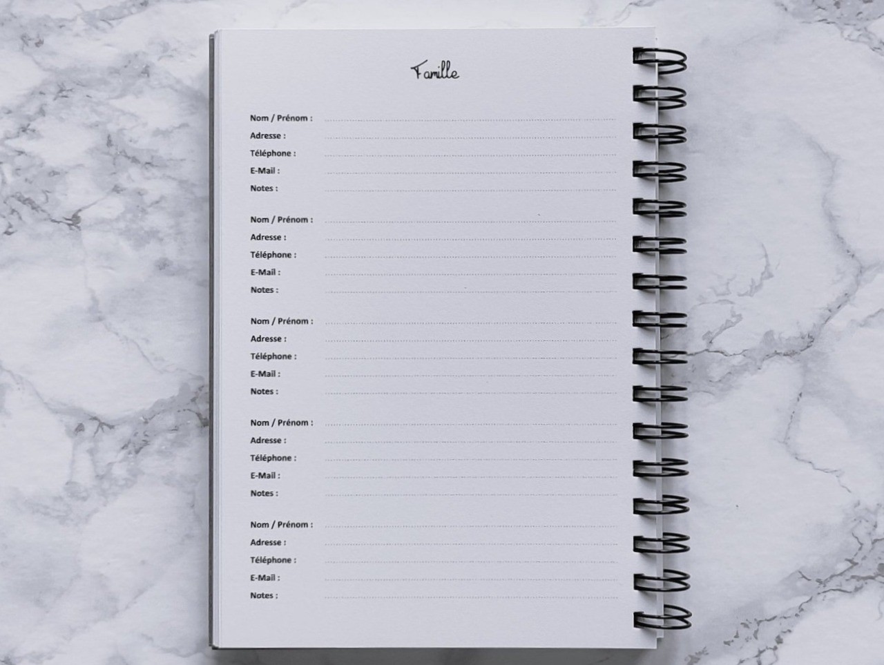 Carnet L'Essentiel - Vie pratique