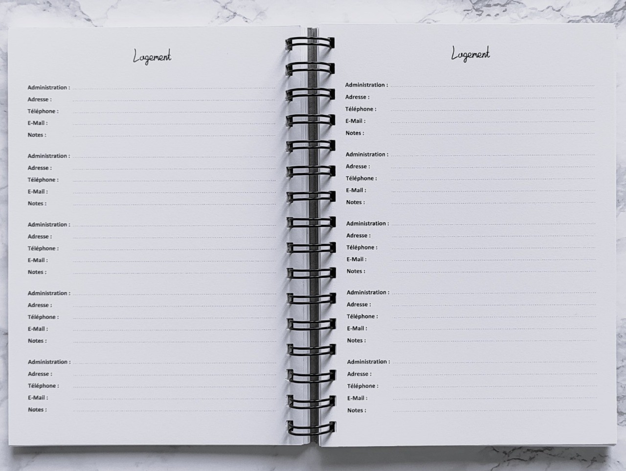 Carnet L'Essentiel - Vie pratique