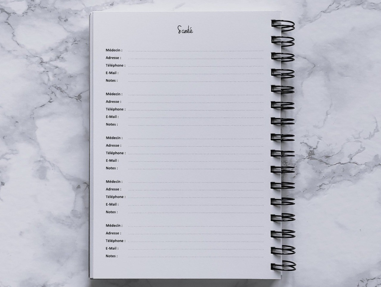 Carnet L'Essentiel - Vie pratique