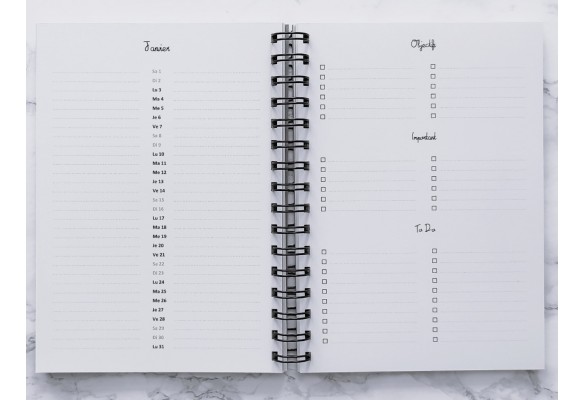 Agenda Mensuel - L'essentiel