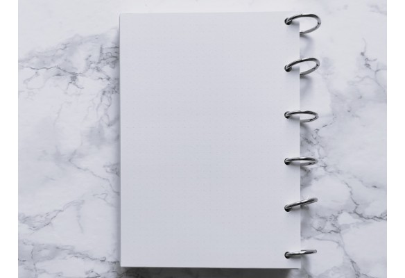 Agenda Vertical & bilan mensuel - Bujo
