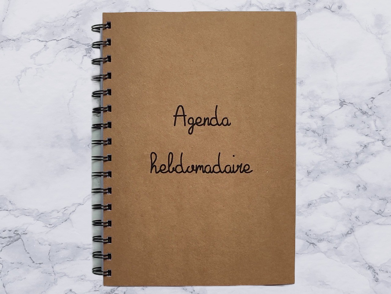 Agenda Hebdomadaire avec les heures - L'Essentiel