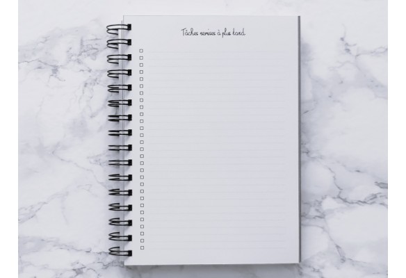 Agenda Hebdomadaire avec les heures - L'Essentiel