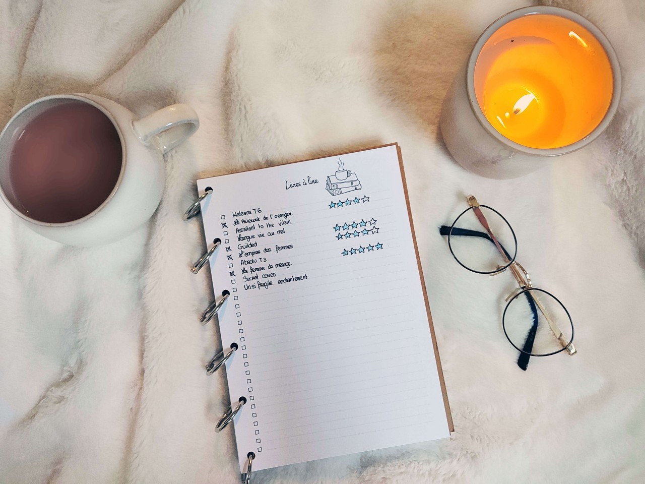 Carnet et agenda sur-mesure A5 - Anneaux de...