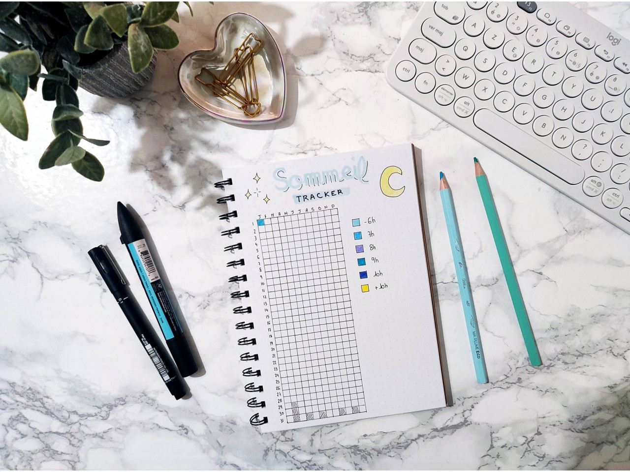 Bullet journal sur-mesure A5 - Spirales