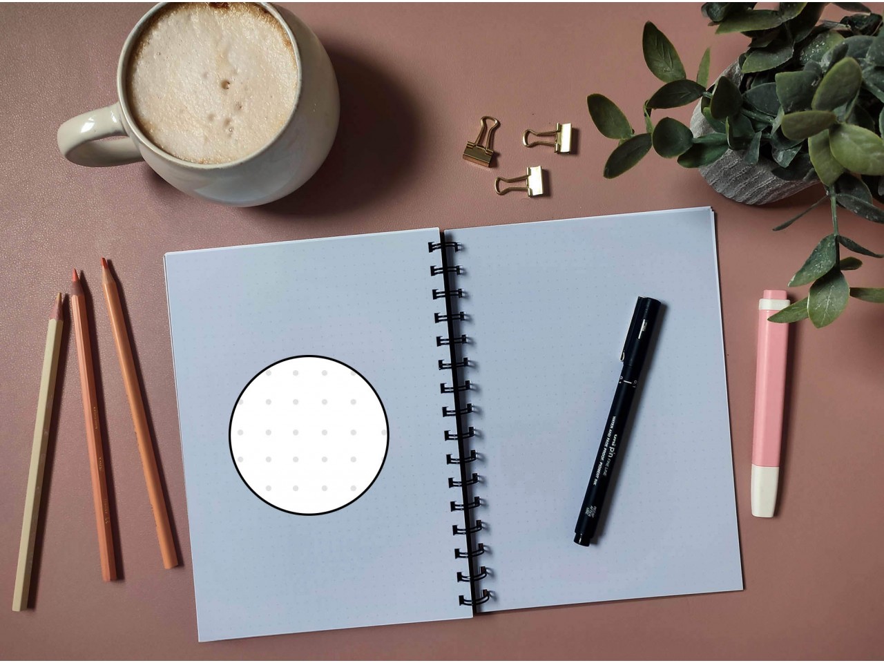 Bullet journal sur-mesure A5 - Spirales