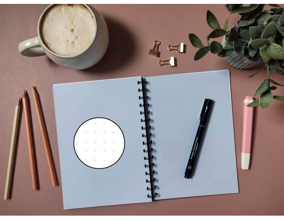 Bullet journal sur-mesure A5 - Spirales