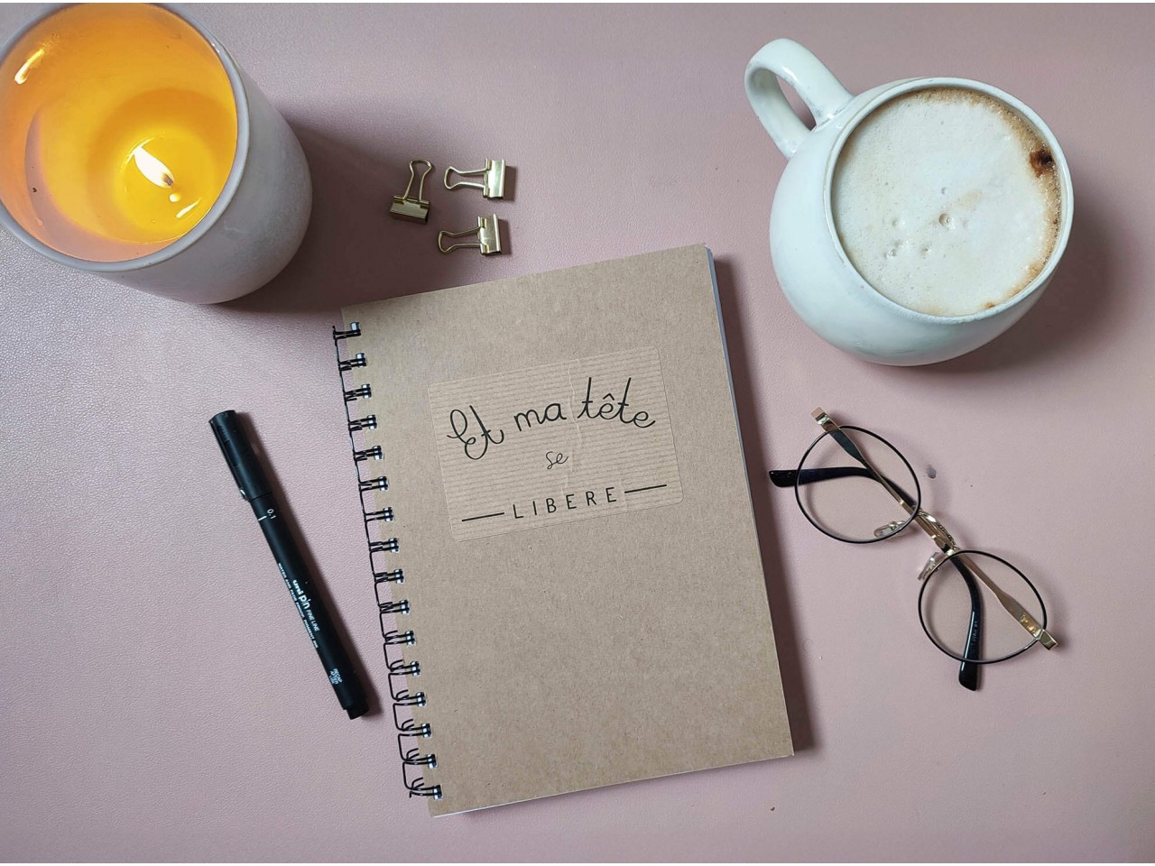 Cahier et agenda sur-mesure A4 - Spirales