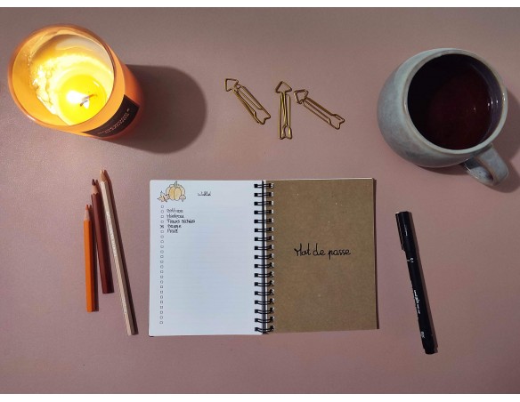 Carnet et agenda sur-mesure A6 - Spirales