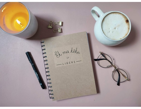 Carnet et agenda sur-mesure A6 - Spirales