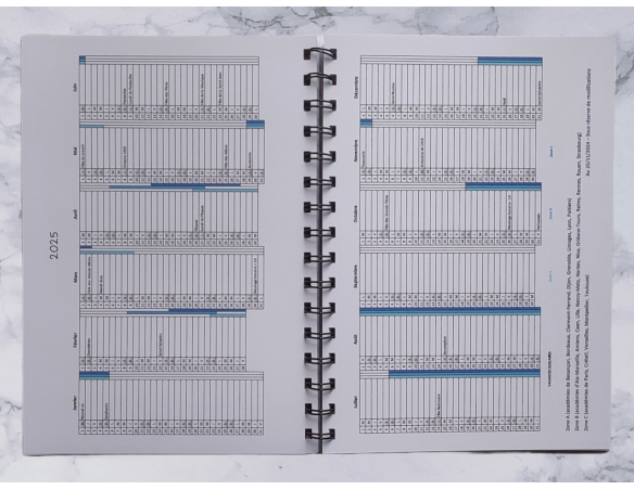 Agenda Mensuel - L'essentiel