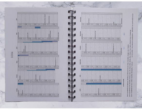 Agenda Mensuel - L'essentiel