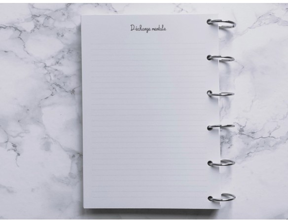 Décharge mentale - A6