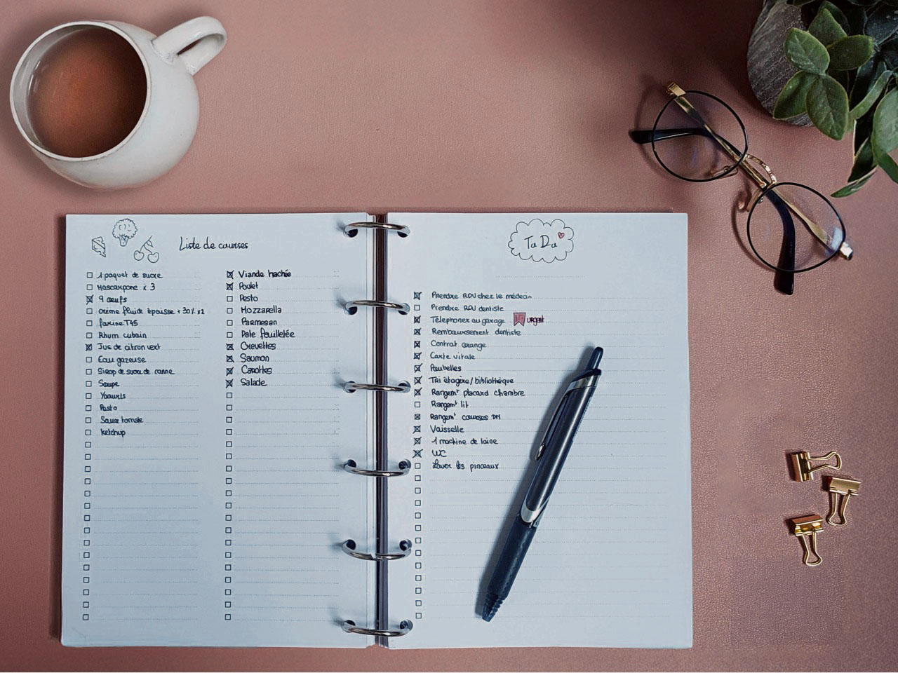 Carnet sur mesure